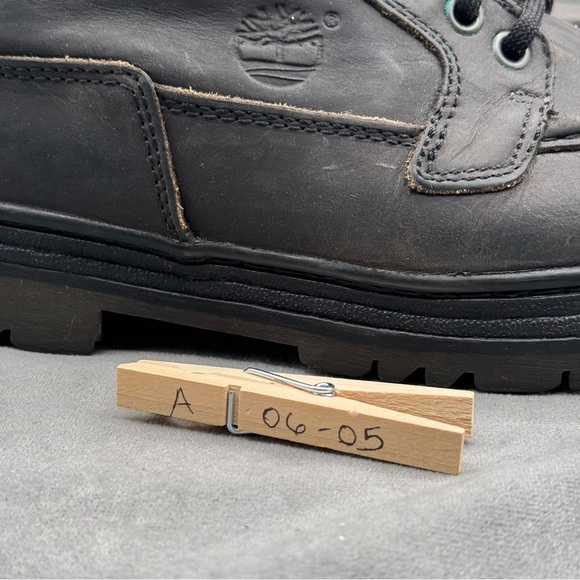 Timberland Heritage Mid Lace GORE-TEX Boots Men’s Size 9.5 Black Hiking - Picture 15 of 15